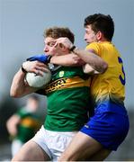 24 March 2019; Tommy Walsh of Kerry in action against Sean Mullooly of Roscommon during the Allianz Football League Division 1 Round 7 match between Roscommon and Kerry at Dr. Hyde Park in Roscommon. Photo by Sam Barnes/Sportsfile