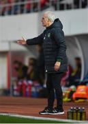 23 March 2019; Republic of Ireland manager Mick McCarthy during the UEFA EURO2020 Qualifier Group D match between Gibraltar and Republic of Ireland at Victoria Stadium in Gibraltar. Photo by Seb Daly/Sportsfile