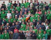 23 March 2019; Republic of Ireland supporters during the UEFA EURO2020 Qualifier Group D match between Gibraltar and Republic of Ireland at Victoria Stadium in Gibraltar. Photo by Seb Daly/Sportsfile