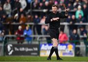 24 March 2019; Referee Anthony Nolan during the Allianz Football League Division 1 Round 7 match between Roscommon and Kerry at Dr. Hyde Park in Roscommon. Photo by Sam Barnes/Sportsfile
