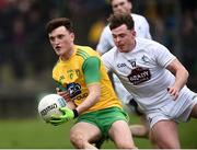 24 March 2019; Niall O’Donnell of Donegal in action against Adam Tyrell of Kildare during the Allianz Football League Division 2 Round 7 match between Donegal and Kildare at Fr. Tierney Park in Ballyshannon, Donegal. Photo by Oliver McVeigh/Sportsfile