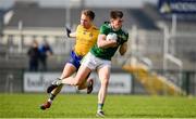 24 March 2019; Tom O'Sullivan of Kerry in action against Niall Daly of Roscommon during the Allianz Football League Division 1 Round 7 match between Roscommon and Kerry at Dr. Hyde Park in Roscommon. Photo by Sam Barnes/Sportsfile