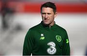 23 March 2019; Republic of Ireland assistant coach Robbie Keane prior to the UEFA EURO2020 Qualifier Group D match between Gibraltar and Republic of Ireland at Victoria Stadium in Gibraltar. Photo by Stephen McCarthy/Sportsfile