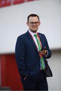 23 March 2019; FAI communications executive Daniel Kelly during the UEFA EURO2020 Qualifier Group D match between Gibraltar and Republic of Ireland at Victoria Stadium in Gibraltar. Photo by Stephen McCarthy/Sportsfile