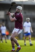 24 March 2019; Joe Canning of Galway takes a free during the Allianz Hurling League Division 1 semi-final match between Galway and Waterford at Nowlan Park in Kilkenny. Photo by Brendan Moran/Sportsfile