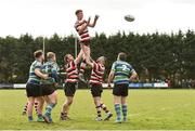 24 March 2019; Nick Doyle of Enniscorthy RFC takes the ball in the lineout Gorey RFC during the Bank of Ireland Provincial Towns Cup Semi-Final match between Enniscorthy RFC and Gorey RFC at Wexford Wanderers RFC in Wexford. Photo by Matt Browne/Sportsfile