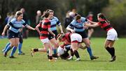23 March 2019; Fiona Mallen of MU Barnhall RFC during the Bank of Ireland Leinster Rugby Women’s Division 3 Cup Final match between Dublin University and MU Barnhall RFC at Naas RFC in Naas, Kildare. Photo by Piaras Ó Mídheach/Sportsfile