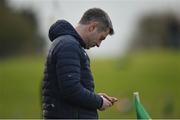 24 March 2019; Fermanagh manager Rory Gallagher during the Allianz Football League Division 2 Round 7 match between Meath and Fermanagh at Páirc Tailteann in Navan, Co Meath. Photo by Philip Fitzpatrick/Sportsfile