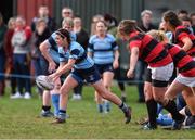 23 March 2019; Orlaith Graham of MU Barnhall RFC during the Bank of Ireland Leinster Rugby Women’s Division 3 Cup Final match between Dublin University and MU Barnhall RFC at Naas RFC in Naas, Kildare. Photo by Piaras Ó Mídheach/Sportsfile