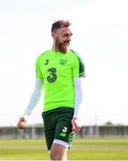 25 March 2019; Richard Keogh during Republic of Ireland Squad Training at FAI NTC, Abbotstown, Dublin. Photo by Stephen McCarthy/Sportsfile