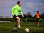 25 March 2019; Seamus Coleman during Republic of Ireland Squad Training at FAI NTC, Abbotstown, Dublin. Photo by Stephen McCarthy/Sportsfile