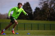 25 March 2019; Jeff Hendrick during Republic of Ireland Squad Training at FAI NTC, Abbotstown, Dublin. Photo by Stephen McCarthy/Sportsfile