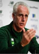 25 March 2019; Republic of Ireland manager Mick McCarthy during a Republic of Ireland Press Conference at FAI NTC, Abbotstown, Dublin. Photo by Stephen McCarthy/Sportsfile