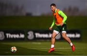 25 March 2019; James Collins during Republic of Ireland Squad Training at FAI NTC, Abbotstown, Dublin. Photo by Stephen McCarthy/Sportsfile