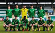 25 March 2019; Republic of Ireland team ahead of the U17 International Friendly match between Republic of Ireland and Finland at Tallaght Stadium in Tallaght, Dublin. Photo by Eóin Noonan/Sportsfile
