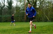 25 March 2019; Jonathan Sexton during Leinster squad training at Rosemount in UCD, Dublin. Photo by Ramsey Cardy/Sportsfile