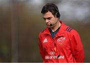 25 March 2019; Head coach Johann van Graan during Munster Rugby Squad Training at University of Limerick in Limerick. Photo by Piaras Ó Mídheach/Sportsfile