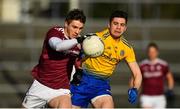 16 March 2019; Shane Walsh of Galway in action against Conor Daly of Roscommon during the Allianz Football League Division 1 Round 6 match between Galway and Roscommon at Pearse Stadium in Salthill, Galway.  Photo by Sam Barnes/Sportsfile
