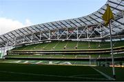 26 March 2019; A general view of the Aviva Stadium prior to the UEFA EURO2020 Group D qualifying match between Republic of Ireland and Georgia at the Aviva Stadium, Lansdowne Road, in Dublin. Photo by Harry Murphy/Sportsfile