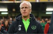 26 March 2019; Republic of Ireland manager Mick McCarthy prior to the UEFA EURO2020 Group D qualifying match between Republic of Ireland and Georgia at the Aviva Stadium, Lansdowne Road, in Dublin. Photo by Stephen McCarthy/Sportsfile