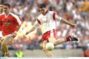 28 September 2003; Enda McGinley, Tyrone. Bank of Ireland All-Ireland Senior Football Championship Final, Armagh v Tyrone, Croke Park, Dublin. Picture credit; Matt Browne / SPORTSFILE *EDI*
