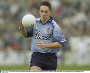 12 October 2003; Kevin Leahy, Dublin. All-Ireland Minor Football Championship Final replay, Laois v Dublin, Dr. Cullen Park, Carlow. Picture credit; Damien Eagers / SPORTSFILE *EDI*