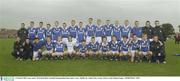 12 October 2003; Laois squad. All-Ireland Minor Football Championship Final replay, Laois v Dublin, Dr. Cullen Park, Carlow. Picture credit; Damien Eagers / SPORTSFILE *EDI*