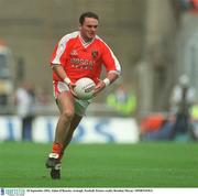 28 September 2003; Aidan O'Rourke, Armagh. Football. Picture credit; Brendan Moran / SPORTSFILE