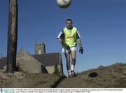 17 October 2003; Steven McDonnell pictured during Ireland's squad training session prior to heading to Australia tomorrow for the International Rules series, St Marys Football Club, Saggart, Co. Dublin. Picture credit; Damien Eagers / SPORTSFILE *EDI*