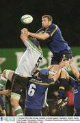 17 October 2003; Ben Gissing, Leinster, in action against Connacht's Andrew Farley. Celtic League Tournament, Leinster v Connacht, Donnybrook, Dublin. Picture credit; Matt Browne / SPORTSFILE *EDI*