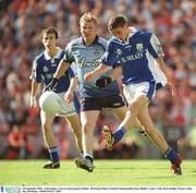 28 September 2003;  Colm Begley, Laois in action against Dublin. All-Ireland Minor Football Championship Final, Dublin v Laois, Croke Park, Dublin. Picture credit; Ray McManus / SPORTSFILE *EDI*