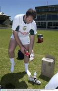 20 October 2003; Colin Corkery before a training session in preperation for the Australia v Ireland, International Rules game. Swan Districts Football Club, Bassendean Oval, Bassendean, Perth, Western Australia. Picture credit; Ray McManus / SPORTSFILE *EDI*