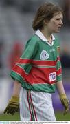 5 October 2003; Niamh Gibbons, Mayo. Mini Games TG4 Ladies All-Ireland Senior Football Championship Final, Mayo v Dublin, Croke Park, Dublin. Picture credit; Damien Eagers / SPORTSFILE *EDI*