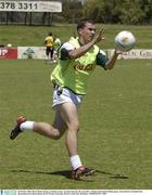20 October 2003; Dessie Dolan during a training session  in preparation for the Australia v Ireland, International Rules game. Swan Districts Football Club, Bassendean Oval, Bassendean, Perth, Western Australia. Picture credit; Ray McManus / SPORTSFILE *EDI*