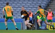 17 March 2019; Colm Cooper of Dr. Crokes' in action against Micheál Lundy, left, and Dylan Wall of Corofin during the AIB GAA Football All-Ireland Senior Club Championship Final match between Corofin and Dr Crokes' at Croke Park in Dublin. Photo by Piaras Ó Mídheach/Sportsfile