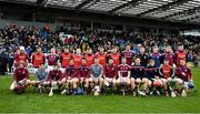 24 March 2019; The Galway squad prior to the Allianz Hurling League Division 1 Semi-Final match between Galway and Waterford at Nowlan Park in Kilkenny. Photo by Brendan Moran/Sportsfile