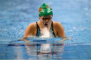 28 March 2019; Beth Nolan of Sundays Well, Co. Cork, competing in the Girls 17 & under 200 LC Meter Breaststroke event during the Irish Long Course Swimming Championships at the National Aquatic Centre in Abbotstown, Dublin. Photo by Harry Murphy/Sportsfile