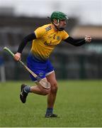 3 February 2019; Hugh Rooney of Roscommon during the Allianz Hurling League Division 3A Round 2 match between Roscommon and Monaghan at Dr Hyde Park in Roscommon. Photo by Piaras Ó Mídheach/Sportsfile