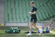29 March 2019; Garry Ringrose during the Leinster Rugby captain's run at the Aviva Stadium in Dublin. Photo by Ramsey Cardy/Sportsfile