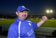 29 March 2019; Finn Harps supporter Aidan McNelis who made the 600 Km round trip to Waterford before the SSE Airtricity League Premier Division match between Waterford and Finn Harps at the RSC in Waterford. Photo by Matt Browne/Sportsfile