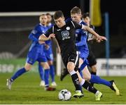 29 March 2019; Caolan McAleer of Finn Harps in action against Kevin Lynch of Waterford during the SSE Airtricity League Premier Division match between Waterford and Finn Harps at the RSC in Waterford. Photo by Matt Browne/Sportsfile