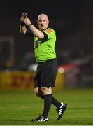 29 March 2019; Referee Robert Rogers during the SSE Airtricity League Premier Division match between Bohemians and St Patrick's Athletic at Dalymount Park in Dublin. Photo by Seb Daly/Sportsfile