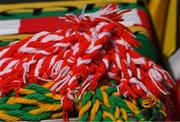 30 March 2019; Colours of Donegal and Derry on sale before the Allianz Football League Division 4 Final between Derry and Leitrim at Croke Park in Dublin. Photo by Ray McManus/Sportsfile