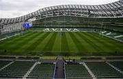 30 March 2019; A general view of the Aviva Stadium ahead of the Heineken Champions Cup Quarter-Final between Leinster and Ulster at the Aviva Stadium in Dublin. Photo by Ramsey Cardy/Sportsfile