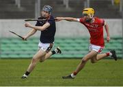 30 March 2019; Billy O'Neill of Castlecomer Community School in action against Tiernan Killeen of St Raphael's College Loughrea following the Masita GAA All-Ireland Hurling Post Primary Schools Paddy Buggy Cup Final match between St. Raphael's College Loughrea and Castlecomer CS in Bord na Móna O'Connor Park in Tullamore, Offaly. Photo by Harry Murphy/Sportsfile