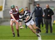 30 March 2019; Ciarán Brennan of St. Kieran's College in action against Gavin Lee of Presentation College Athenry during the Masita GAA All-Ireland Hurling Post Primary Schools Croke Cup Final between St. Kieran's College and Presentation College Athenry at O'Connor Park in Tullamore, Offaly. Photo by Harry Murphy/Sportsfile