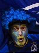 30 March 2019; Leinster supporter, Eoin O'Driscoll, from Goatstown, Dublin, prior prior to the Heineken Champions Cup Quarter-Final between Leinster and Ulster at the Aviva Stadium in Dublin. Photo by Stephen McCarthy/Sportsfile