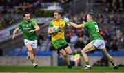 30 March 2019; Hugh McFadden of Donegal in action against Conor McGill, right, and Cillian O'Sullivan of Meath during the Allianz Football League Division 2 Final match between Meath and Donegal at Croke Park in Dublin. Photo by Ray McManus/Sportsfile