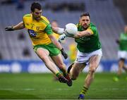 30 March 2019; Paddy McGrath of Donegal in action against Michael Newman of Meath during the Allianz Football League Division 2 Final match between Meath and Donegal at Croke Park in Dublin. Photo by Ray McManus/Sportsfile