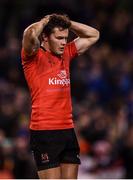 30 March 2019; Jacob Stockdale of Ulster following the Heineken Champions Cup Quarter-Final between Leinster and Ulster at the Aviva Stadium in Dublin. Photo by Stephen McCarthy/Sportsfile